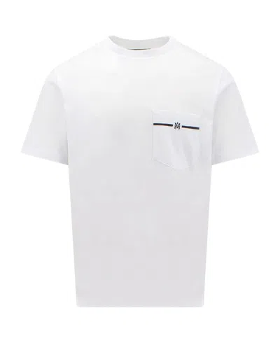 Pre-owned Amiri Men's  Ma Pocket Tee Shirt In White