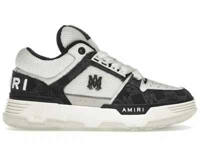 Pre-owned Amiri Men's  Ma1 Quad Monogram Print Sneakers In Black