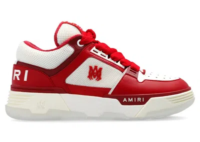 Pre-owned Amiri Men's  Ma1 Sneakers In Alabaster/red
