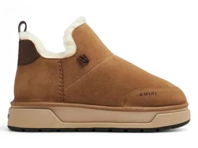 Pre-owned Amiri Men's  Malibu Boot Sneakers In Brown