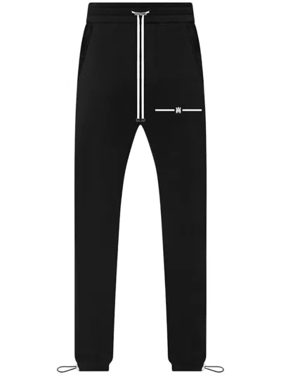 Pre-owned Amiri Men's  Micro Ma Bar Sweatpants In Black