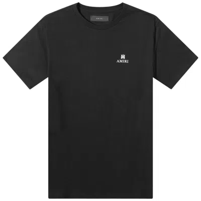 Pre-owned Amiri Men's  Micro Ma Bar Tee Shirt In Black