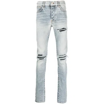 Pre-owned Amiri Men's  Mx1 Stone Jeans In Indigo