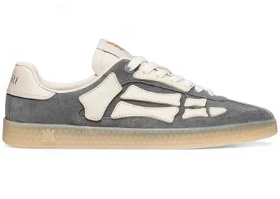 Pre-owned Amiri Men's  Pacific Bones Sneaker Sneakers In Dark Grey White