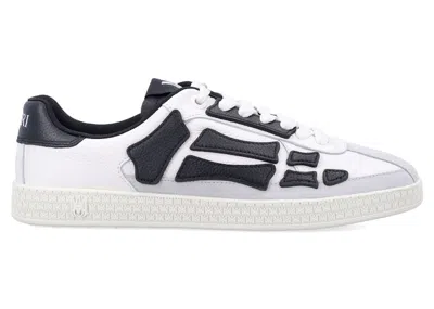 Pre-owned Amiri Men's  Pacific Bones Sneakers In White/black