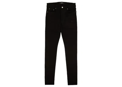 Pre-owned Amiri Men's  Stack Casual Skinny Jeans In Black