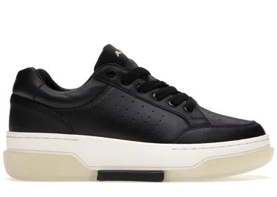 Pre-owned Amiri Men's  Stadium Low White Sneakers In Black