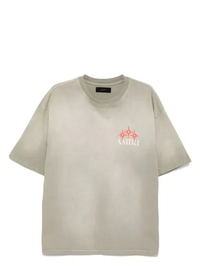 Amiri Men's  Starburst Oversized T-shirt T-shirt