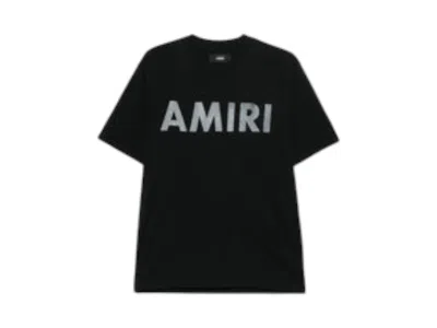 Pre-owned Amiri Men's  Stencil T-shirt In Black