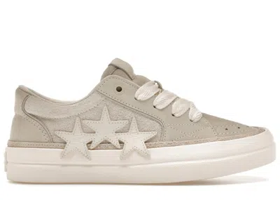 Pre-owned Amiri Men's  Sunset Skate Low Sneakers In Alabaster Birch