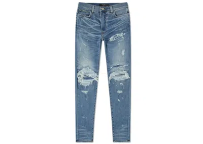 Pre-owned Amiri Men's  Super Repair Jean In Classic Indigo