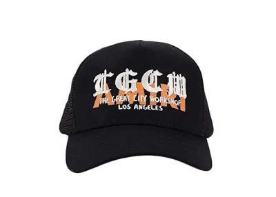 Pre-owned Amiri Men's  T.g.c.w. Trucker Hat In Black