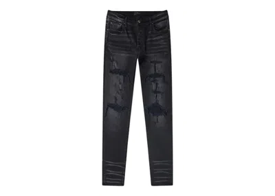 Pre-owned Amiri Men's  Thrasher Plus Jeans In Aged Black