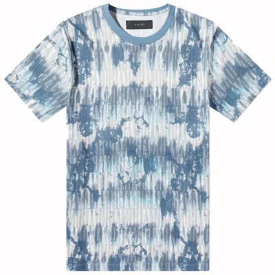 Pre-owned Amiri Men's  Tie Dye Tee Shirt In Blue