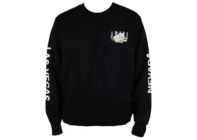 Pre-owned Amiri Men's  Vegas Exclusive Crewneck Sweatshirt In Black