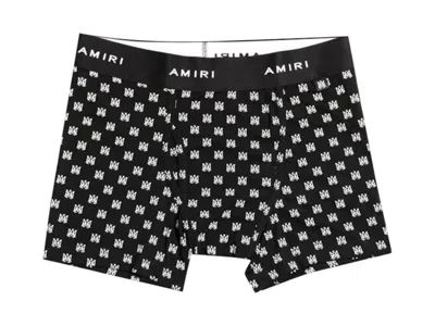 Pre-owned Amiri Men's  Waistband Ma Boxers In Black