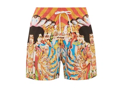 Pre-owned Amiri Men's  X Jimi Hendrix Swim Shorts