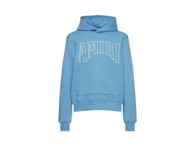Pre-owned Amiri Men's  Zoltar Logo Hoodie In Blue