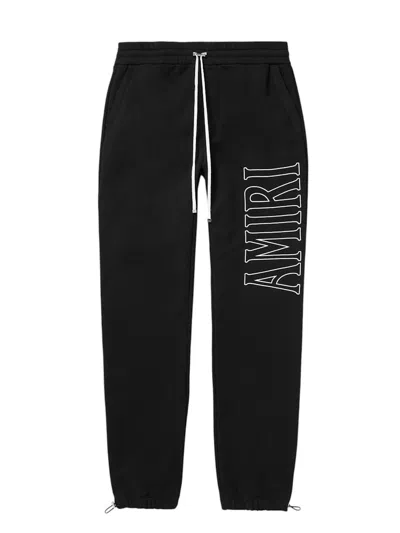 Pre-owned Amiri Men's  Zoltar Logo Sweatpants In Black