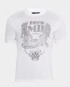 Amiri White Cotton T-shirt In White