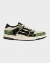 Amiri Low Top Camouflage Pattern Rubber Sole Sneakers In Multi