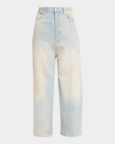 Amiri Men & Apos;s High-waisted Baggy Fit Jeans In Blue