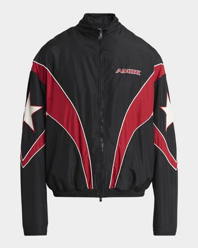 Amiri Men & Apos;s Sport Wind-resistant Jacket In Black