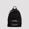Amiri Black Backpack With Arts District Print In Tech Fabric Man In Black