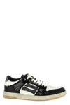 Amiri Men Sneakers With Contrasting Inserts In Black