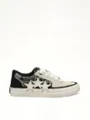 Amiri Starry Low Top Sneakers In White