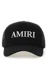 Amiri Core Logo Trucker Cap In Black