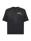 Amiri Men Black  Hollywood Oversized T-shirt