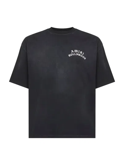 Amiri Men Black  Hollywood Oversized T-shirt