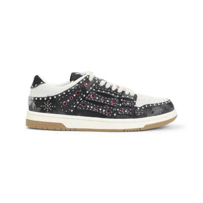 AMIRI MEN BLACK LACE UP SNEAKERS, 10 LUXURY SNEAKERS FOR MEN DARVEYS