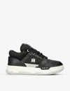 Amiri Black Low Top Sneakers With Logo Patch On The Tongue And Logo Lettering On The Heel In Black