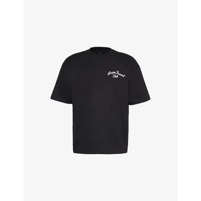 Amiri Mens Black Resort Stretch-cotton Jersey T-shirt