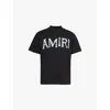 Amiri Man T-shirt Black Size L Cotton In Black