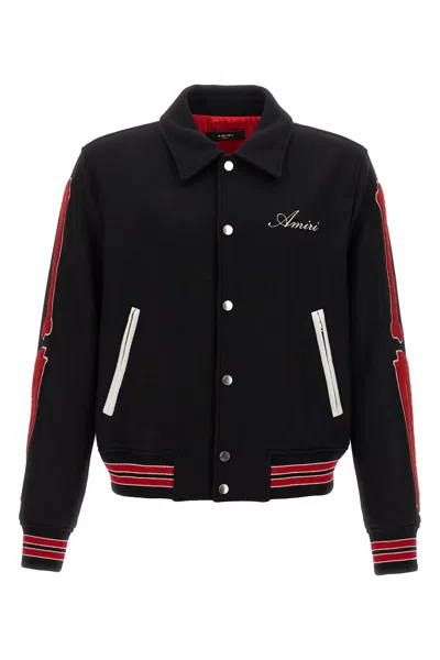 AMIRI AMIRI MEN 'BONES' BOMBER JACKET