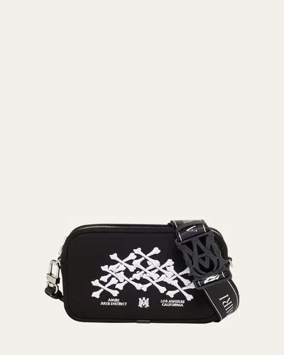 Amiri Men's Bones Stacked Crossbody Bag