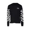 Amiri Cotton Sweatshirt Featuring Bone Print