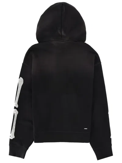 Amiri Bones Sweatshirt In Black