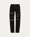 Amiri Men's Boucle Thrasher Skinny Jeans