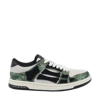 AMIRI AMIRI MEN CAMO SKEL LOW SNEAKERS