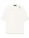 Amiri Camp Shirt In White