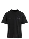 Amiri Cinema Distressed Cotton Graphic T-shirt In Black