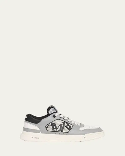 AMIRI MEN'S CLASSIC LOW LEATHER SNEAKERS