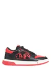 Amiri Low Top Sneakers With Round Toe And Perforated Patch