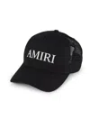Amiri Core Logo Trucker Hat In Transparent