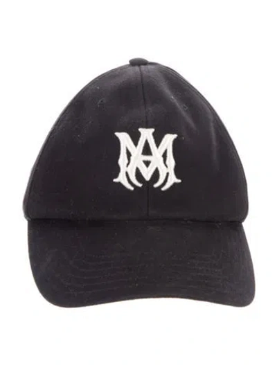Pre-owned Amiri Men's Cotton Baseball Hat In Black