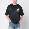 Amiri Eagle Crystal Embellished Oversize Graphic T-shirt